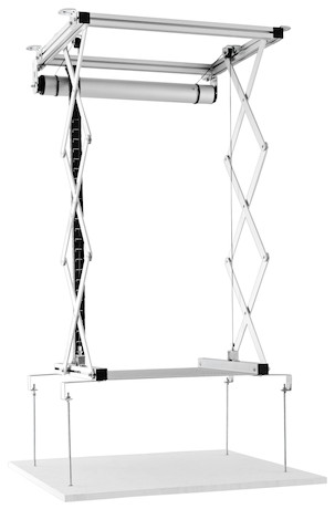 celexon Beamer Deckenlift PL1000 - max. ausfahrbar bis 96 cm - 15kg Traglast