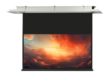 celexon Deckeneinbau Leinwand Motor Expert 250 x 156 cm
