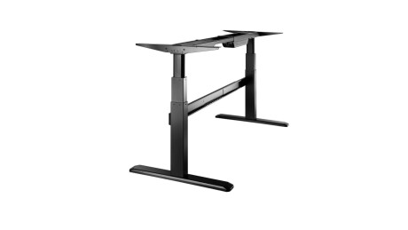 celexon höhenverstellbarer Schreibtisch Professional - schwarz