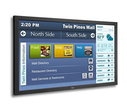 Nec V463-TM 46" Touchscreen mit Full-HD Auflösung