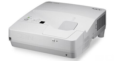 NEC UM351Wi Multi-Touch Kurzdistanzbeamer mit 3500 ANSI-Lumen und WXGA
