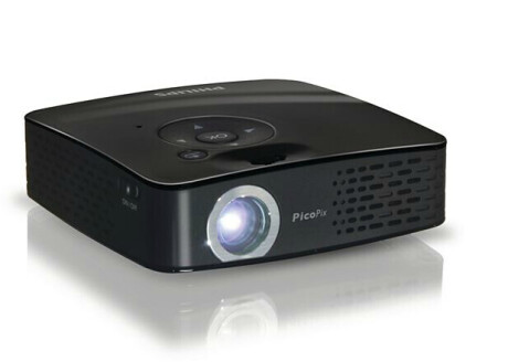 PHILIPS PicoPix 1230 Mini Beamer mit 30 ANSI-Lumen und SVGA Auflösung