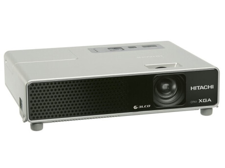 Hitachi CP-X1 Mobiler Beamer mit 2000 ANSI-Lumen und XGA Auflösung