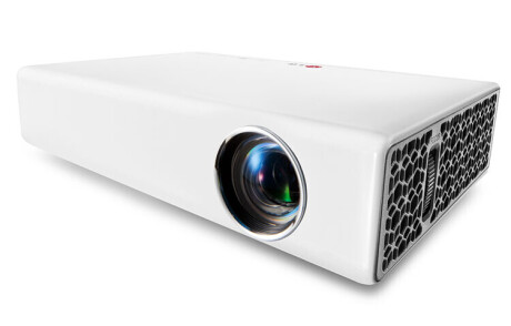 LG PB62G Mini Beamer mit 500 ANSI-Lumen und WXGA Auflösung