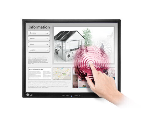 LG 17MB15T 17" LCD Monitor mit SXGA und 5ms Reaktionszeit