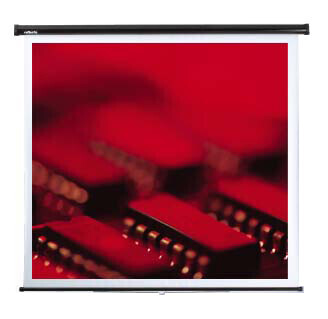 Reflecta Federroller Leinwand 125 x 125 cm