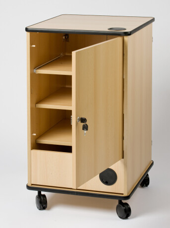 Liesegang Medienschrank Basic buche mit Revisionstür