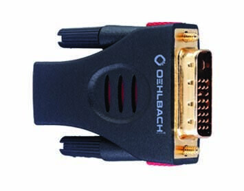 Oehlbach HDMI-DVI Adapter HDMI-Buchse auf DVI Stecker