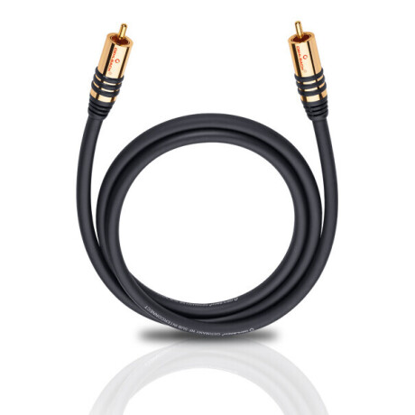 Oehlbach NF Sub-kabel 2,0m mono schwarz