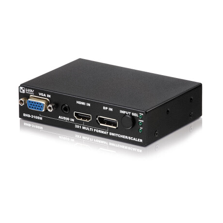 Purelink Multiformat Switcher/Scaler mit HDMI, DisplayPort und VGA