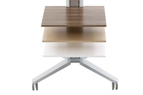 SMS Ablagebord Flatscreen X Shelf weiß