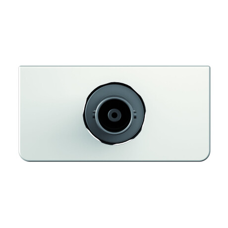 Kindermann Konnect design click BNC 1-fach- Anschlussblende mit Gender Changer