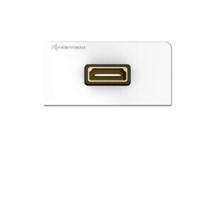 Kindermann Konnect design click HDMI m. Ethernet-Anschlussblende mit Kabelpeitsche