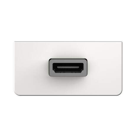 Kindermann Konnect design click HDMI auf 19-Pin, Anschlussblende mit Kabelpeitsche für Installations