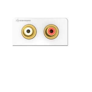 Kindermann Konnect design click Audio 2 x Cinch