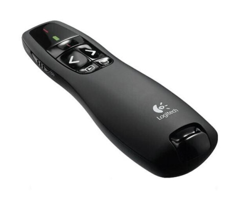 Logitech R400 Presenter Laserpointer, 2,4GHz, 15m