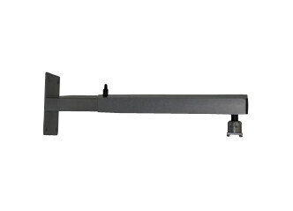 PeTa Wandhalterung Standard, vario Länge 70-130cm, schwarz
