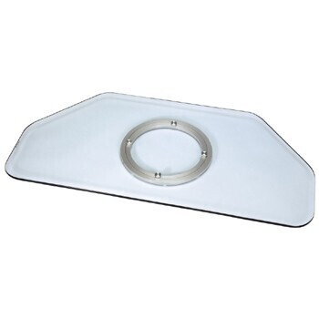 Hama LCD-/Plasma-TV-Drehteller, Glas, Klar, bis 32"