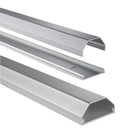 Hama Aluminium-Kabelkanal, Silber
