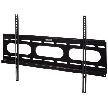 Hama TV-Wandhalterung FIX "Ultraslim", 3 Sterne, XL, Schwarz