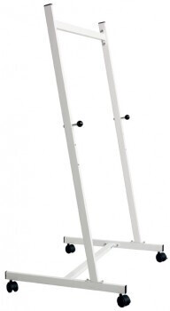 Smit Visual Tafel-Rollgestell weiß, 3 Höhenstellungen, 90cm