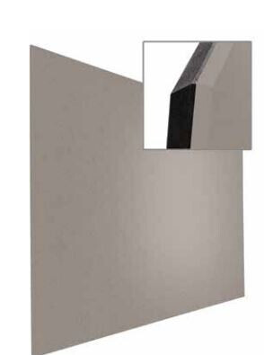 Smit Visual Shape Pin Panel bulletin, Float 90x120, grau