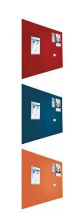 Smit Visual Shape Pin Panel bulletin, Float 90x120, blau