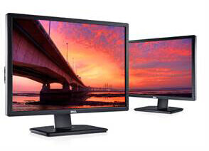 Dell U2412M 24" Monitor mit WUXGA und 8ms Reaktionszeit