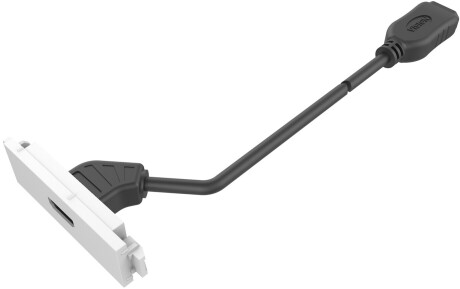 VISION TechConnect 3 HDMI module - modulares Faceplate-Snap-In