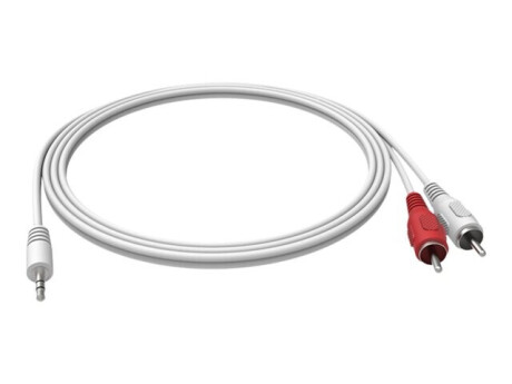 Vision Techconnect 2 m Miniklinken-zu-2-Phono-Audiokabel