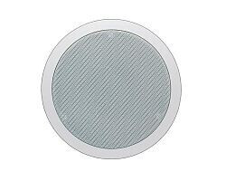 APart CM6T - 6.5" 2-Wege Deckenlautsprecher, weiss