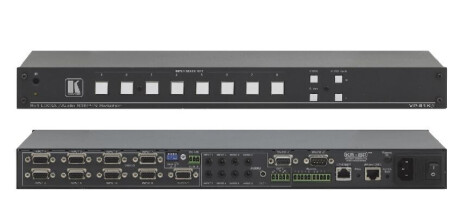 Kramer 8x1 Step-In Umschalter für Computergrafik-Video und Stereo-Audio