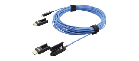 Kramer CLS-AOCH/XL Aktives optisches 4K HDMI-Kabel mit abnehmbaren Steckern, 20m