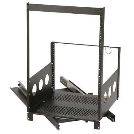 Chief 24U, extratiefes ausziehbares und drehbares Rack