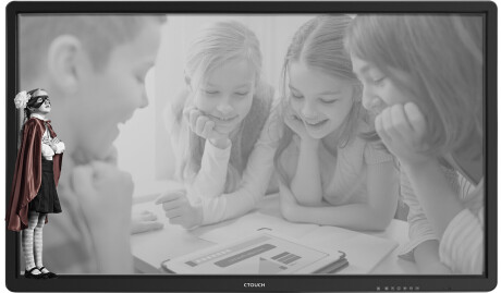 CTOUCH Laser Air FHD 65" Touchscreen mit Full-HD Auflösung
