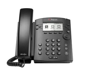Polycom VVX 410 12-line Desktop-Telefon