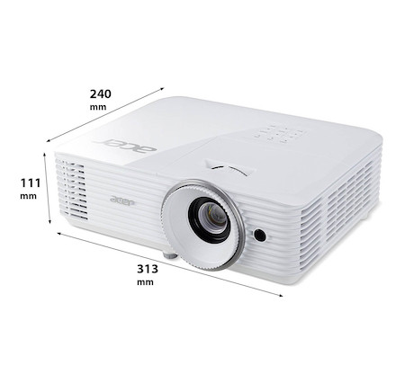 Acer H6521BD 3D Heimkino Beamer mit 3500 ANSI-Lumen und WUXGA