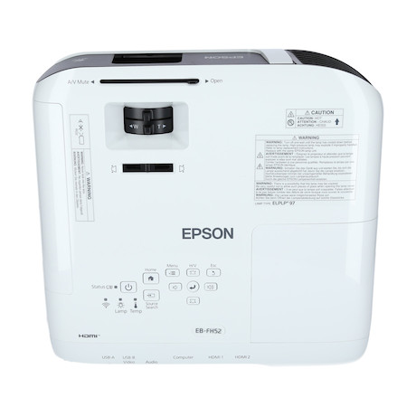 Epson EB-FH52 Businessbeamer mit 4000 Lumen und Full-HD Auflösung