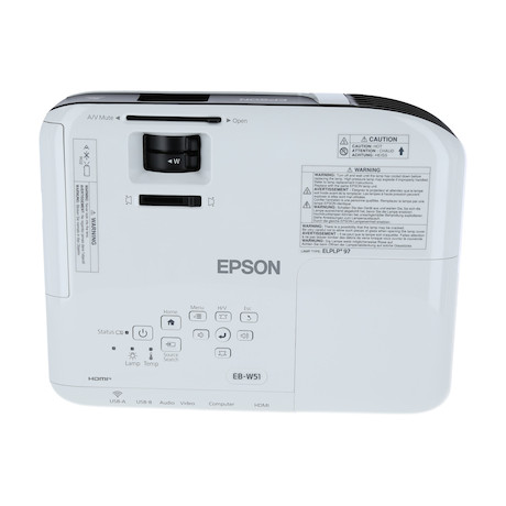 Epson EB-W51 Businessbeamer mit 4000 Lumen und WXGA