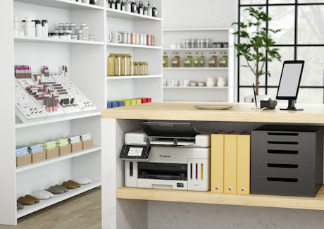 Canon MAXIFY GX6550 3-in-1-Multifunktionssystem mit von vorn zugänglichem ADF