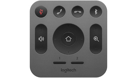 Logitech MeetUp All-in-one Konferenzkamera mit 3840 x 2160 4K UHD, 13 MP, 30 fps & 120° für kleine R