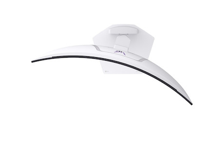 LG UltraGear™ 34GX90SA-W 34" OLED curved Smart-Gaming-Monitor mit 240 Hz, webOS und LG AI