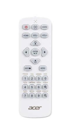 Acer PD1810ic: 1.000 Lumen 4K UHD DLP-LED-Beamer mit HDR10 und Wireless-Kit für Filmabende