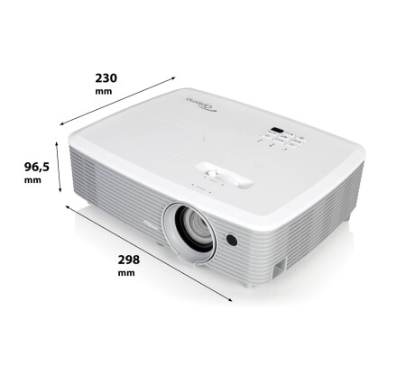 Optoma EH400+ Installationsbeamer mit 4000 ANSI-Lumen und Full-HD
