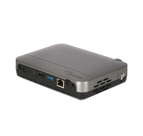 Optoma ML330, grau Mini Beamer mit 500 ANSI-Lumen und WXGA Auflösung