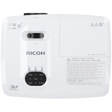 Ricoh PJ S2440 Beamer mit 3000 ANSI-Lumen und SVGA Auflösung