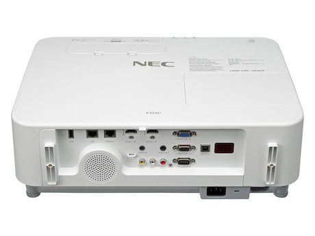 NEC P554W Business Beamer mit 5500 ANSI-Lumen und WXGA Auflösung