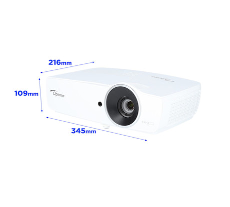 Optoma EH461 Business Beamer mit 5000 ANSI-Lumen und Full-HD Auflösung