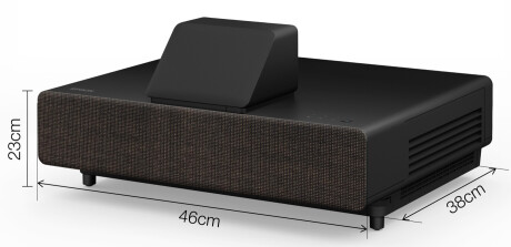 Epson EH-LS500B Ultrakurzdistanz-Beamer schwarz mit 4000 Lumen und 4K UHD PRO