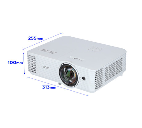 Acer H6518STi: Heller 3.500 Lumen Full HD Kurzdistanz-Beamer für Heimkino und Gaming
